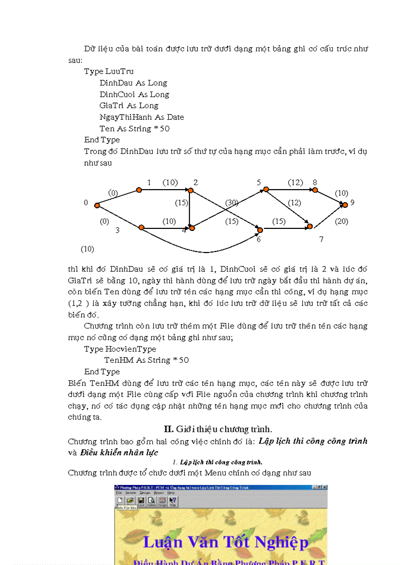 image for page Điều hành dự án bằng phương pháp PERT PCM và ứng dụng giải bài toán lập lịch thi công công trình thầy Đỗ Như An huơg dẫn 70 trang