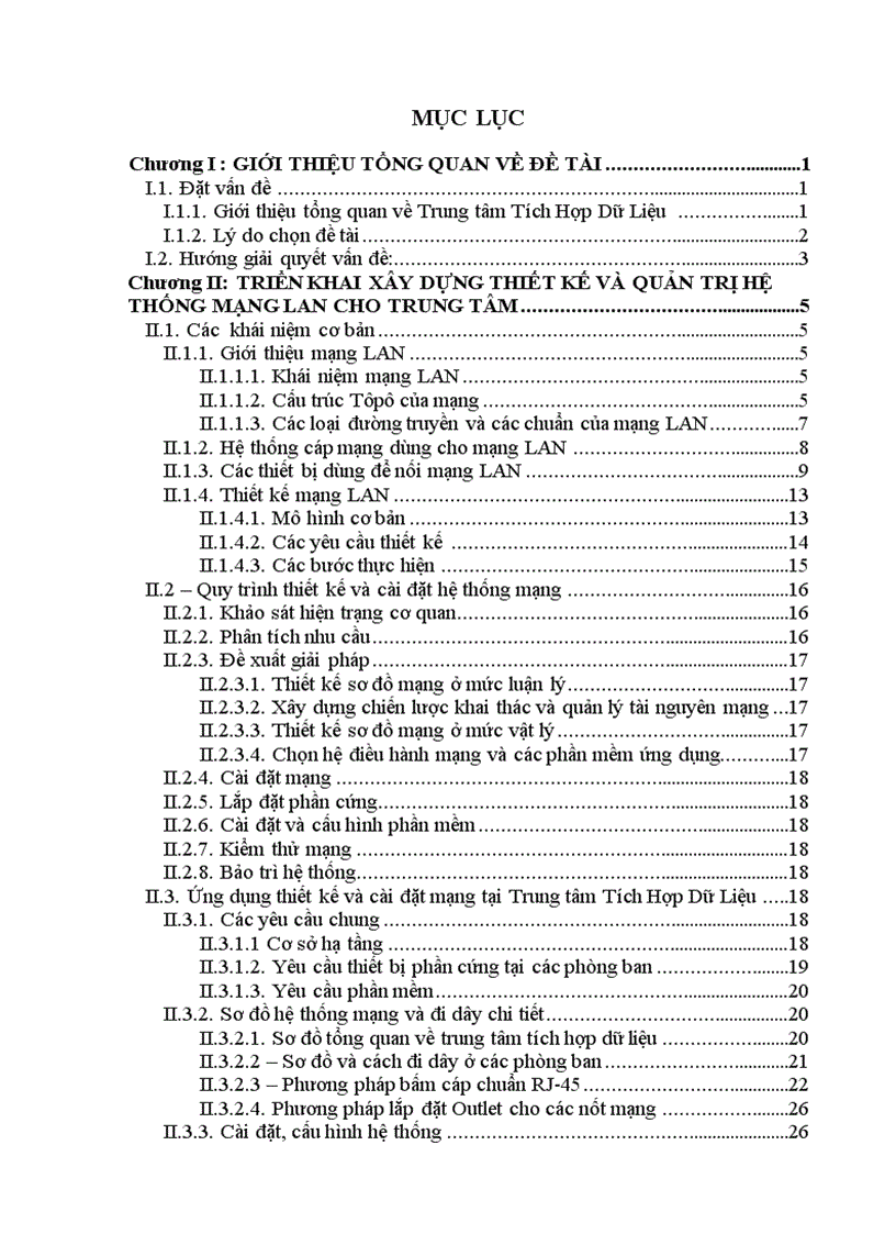 image for page Xây dựng quản trị hệ thống mạng lan tại Trung Tâm Tích Hợp Dữ Liệu thuộc Sở Thông Tin Truyền Thông