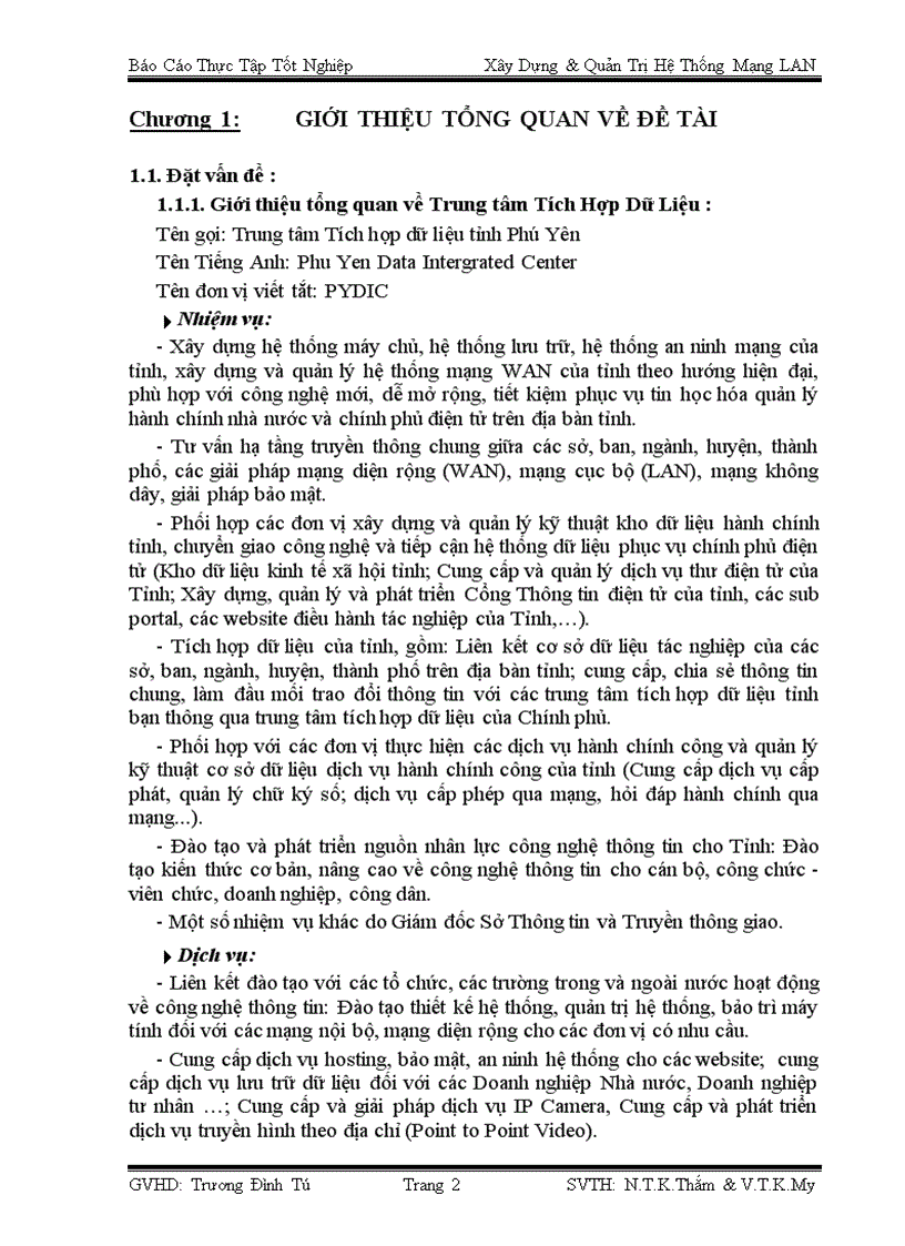 image for page Xây dựng quản trị hệ thống mạng lan tại Trung Tâm Tích Hợp Dữ Liệu thuộc Sở Thông Tin Truyền Thông