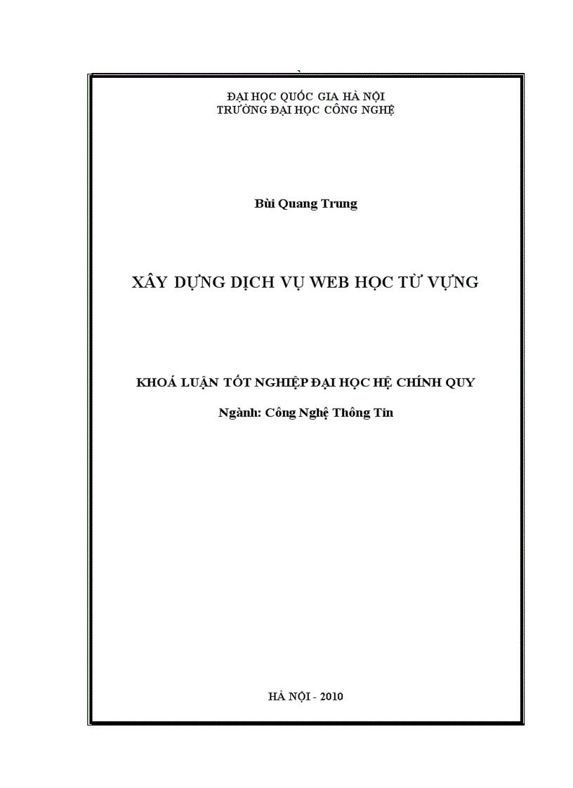 image for page Xây dựng dịch vụ web học từ vựng