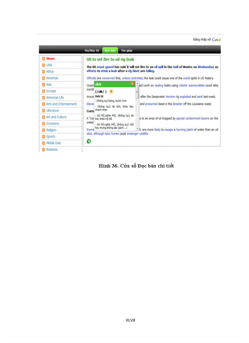 image for page Xây dựng dịch vụ web học từ vựng