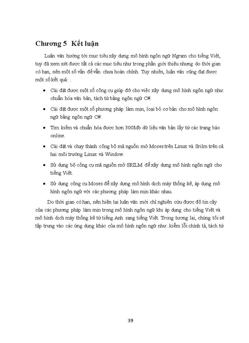 image for page Xây dựng mô hình ngôn ngữ cho tiếng việt