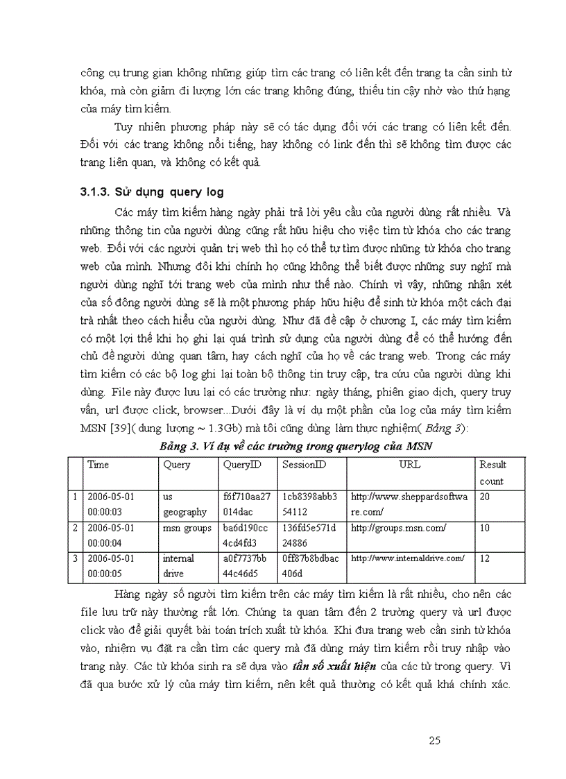 image for page Bài toán trích xuất từ khoá cho trang web áp dụng phương pháp phân tích thẻ html và đồ thị web