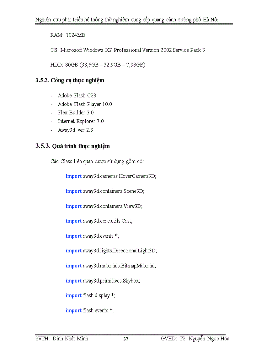 image for page Nghiên cứu phát triển hệ thống thử nghiệm cung cấp quang cảnh đường phố hà nội