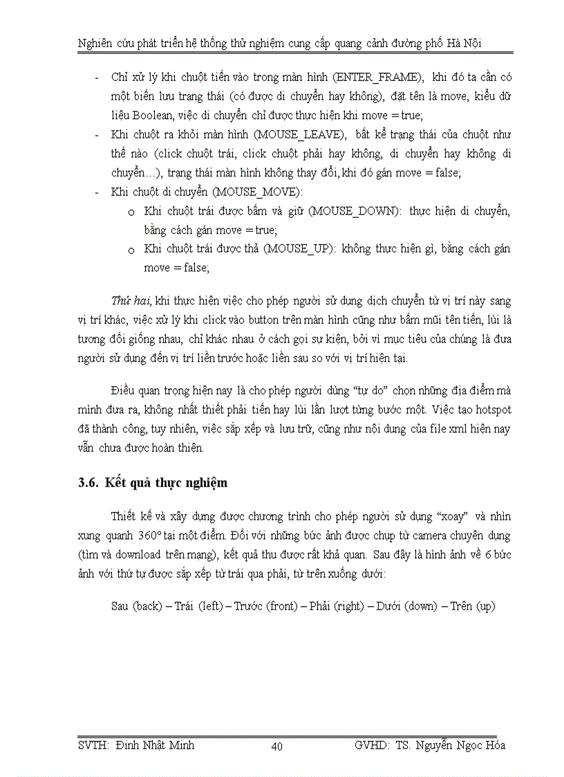 image for page Nghiên cứu phát triển hệ thống thử nghiệm cung cấp quang cảnh đường phố hà nội
