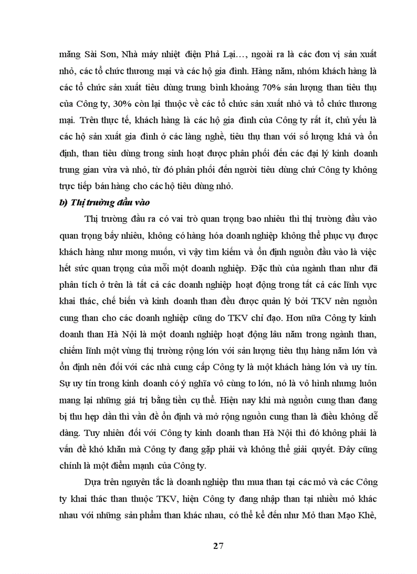 image for page Chiến lược mở rộng thị trường của công ty kinh doanh than Hà Nội đến năm 2015