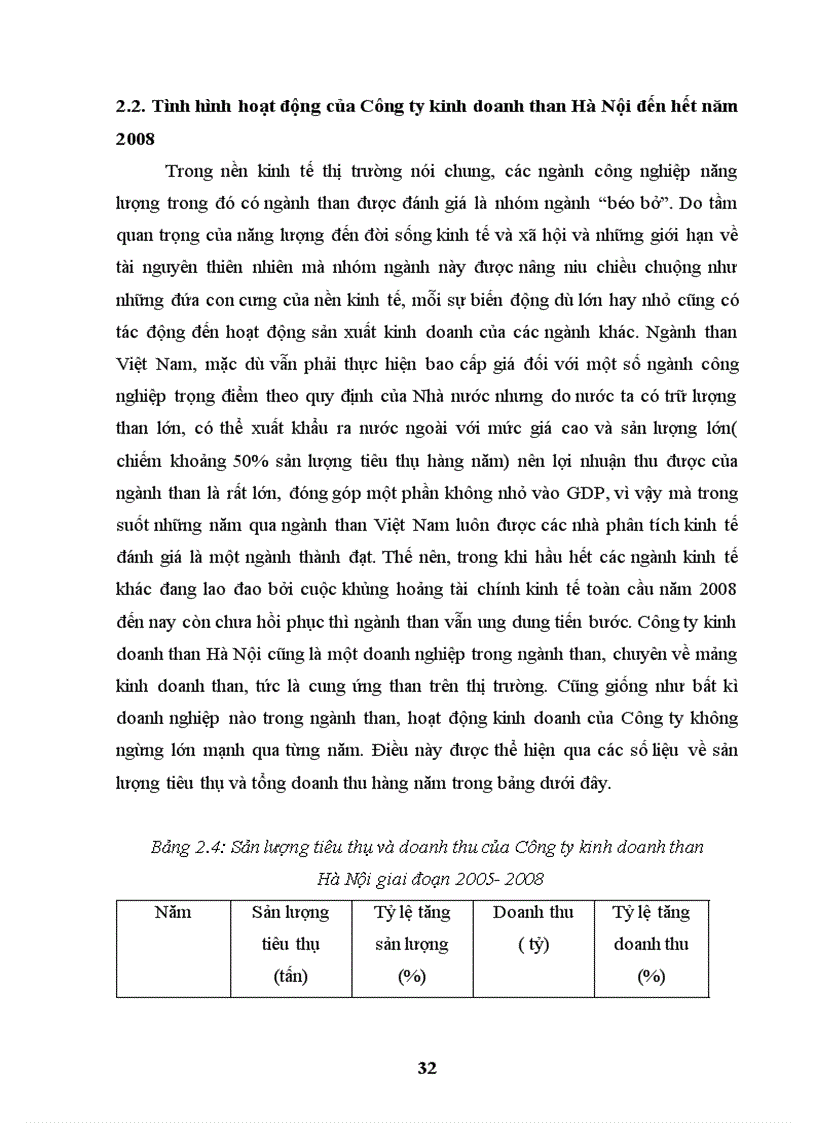 image for page Chiến lược mở rộng thị trường của công ty kinh doanh than Hà Nội đến năm 2015