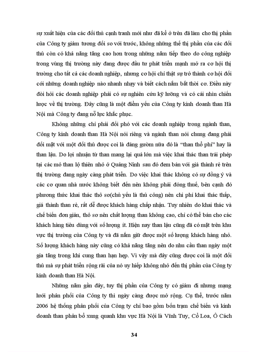 image for page Chiến lược mở rộng thị trường của công ty kinh doanh than Hà Nội đến năm 2015