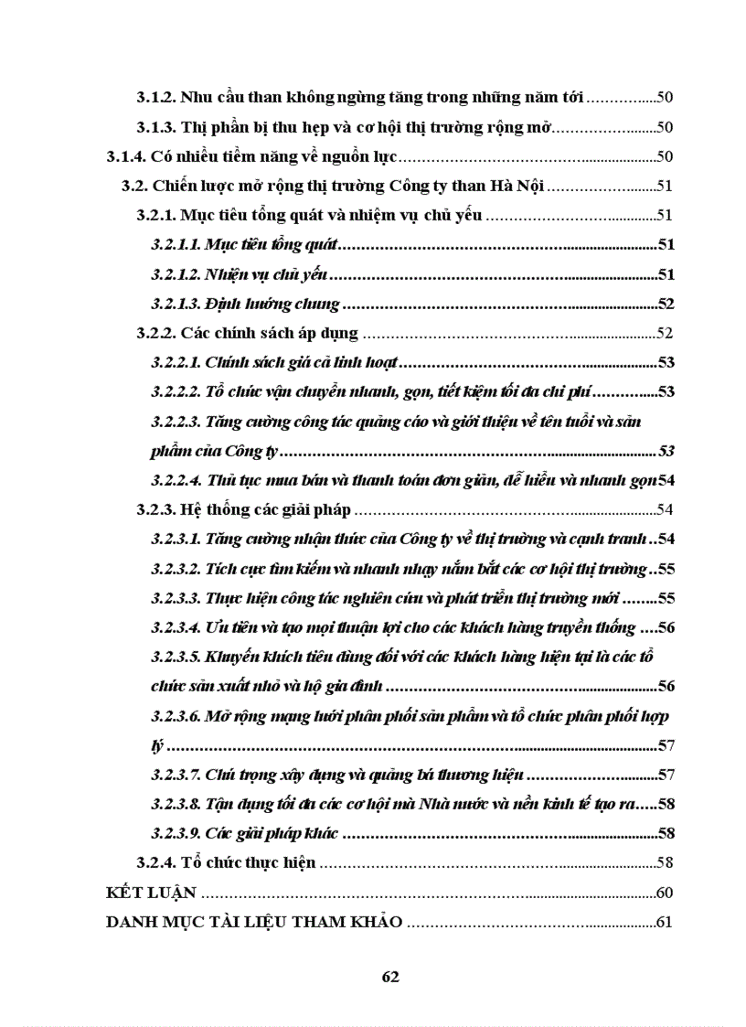 image for page Chiến lược mở rộng thị trường của công ty kinh doanh than Hà Nội đến năm 2015