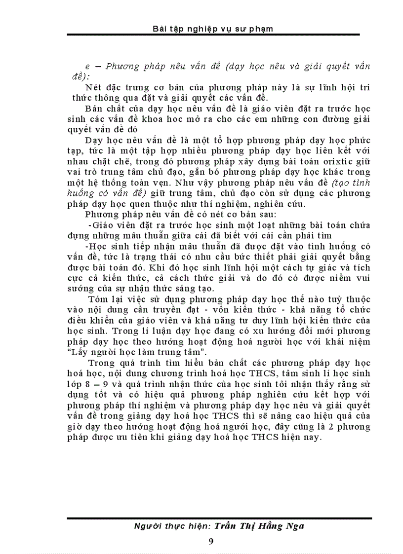 image for page Ứng dụng các phương pháp dạy học tích cực vào một số tình huống giảng dạy môn hoá học THCS