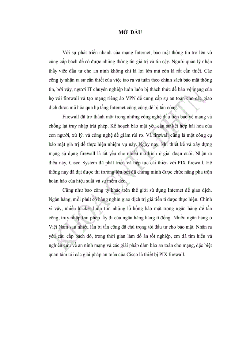 image for page Xây dựng hệ thống an ninh mạng cho chi nhánh ngân hàng công thương hà nội