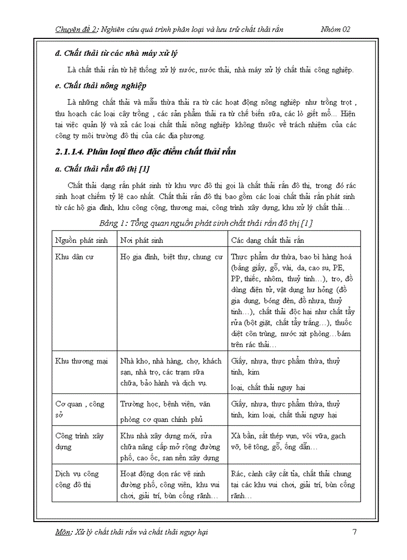 image for page Quá trình phân loại và lưu trữ chất thải rắn