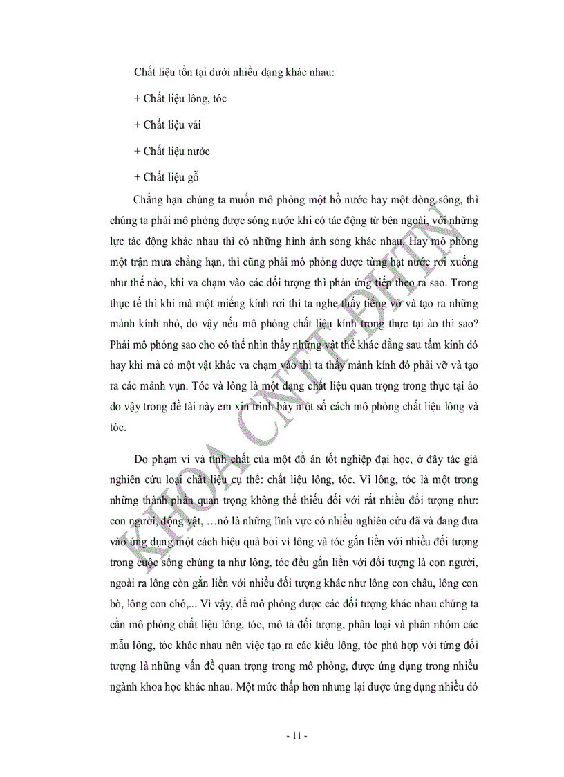 image for page Mô phỏng chất liệu trong thực tại ảo và xây dựng ứng dụng với chất liệu lông tóc