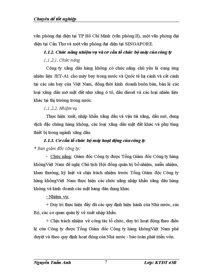 image for page Tăng cường đầu tư phát triển tại Công ty xăng dầu hàng không Việt Nam Thực trạng và giải pháp