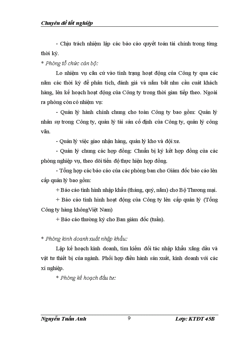 image for page Tăng cường đầu tư phát triển tại Công ty xăng dầu hàng không Việt Nam Thực trạng và giải pháp