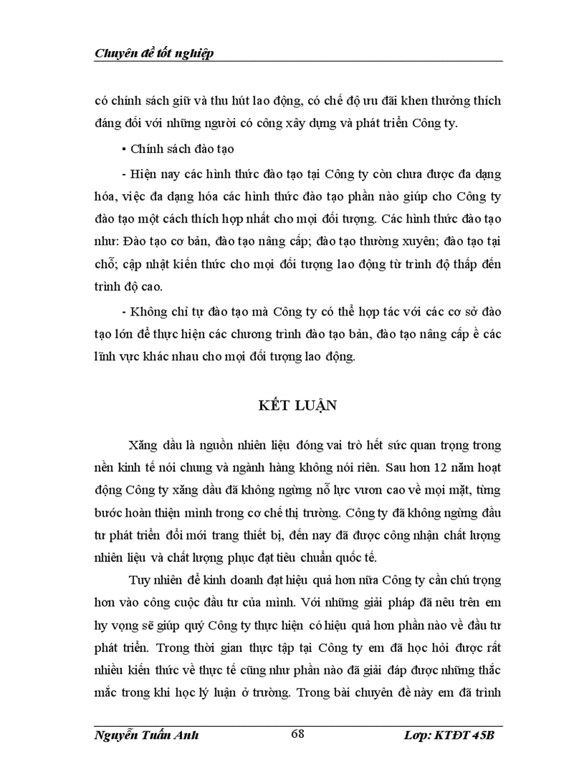image for page Tăng cường đầu tư phát triển tại Công ty xăng dầu hàng không Việt Nam Thực trạng và giải pháp