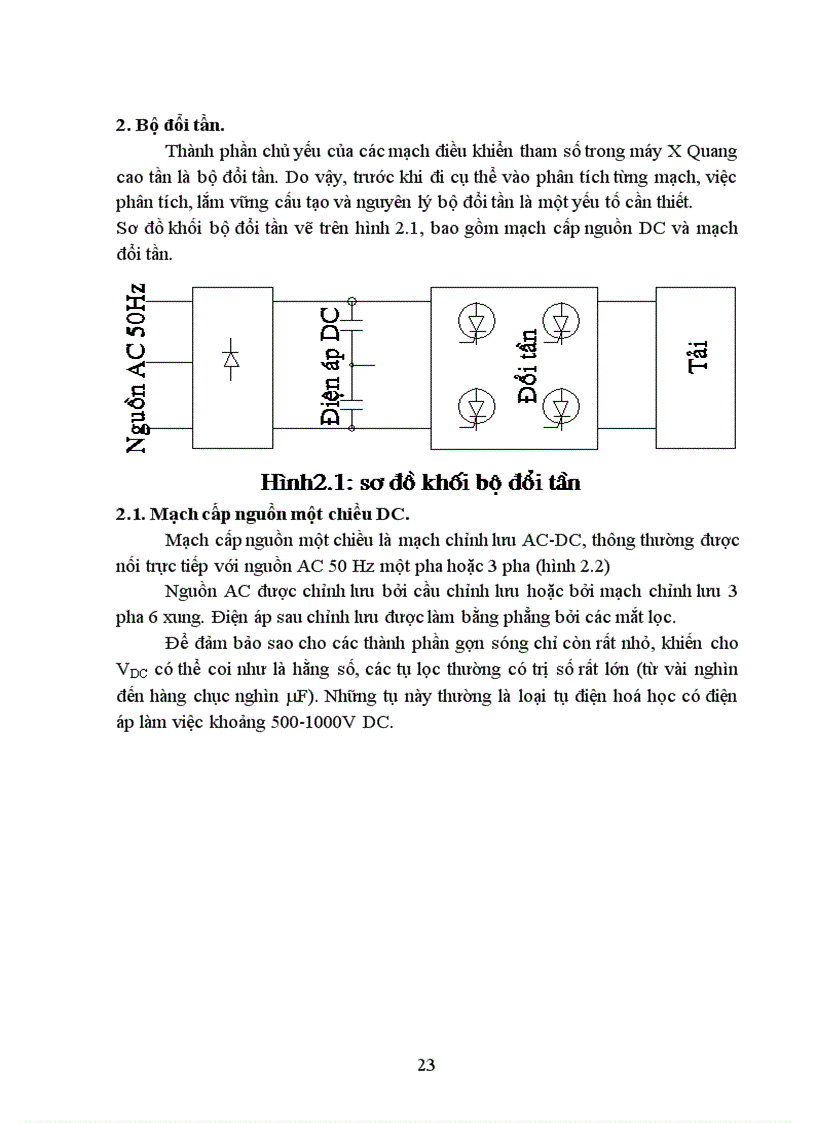 image for page Điều khiển tham số KVp mA s SID trong máy X quang