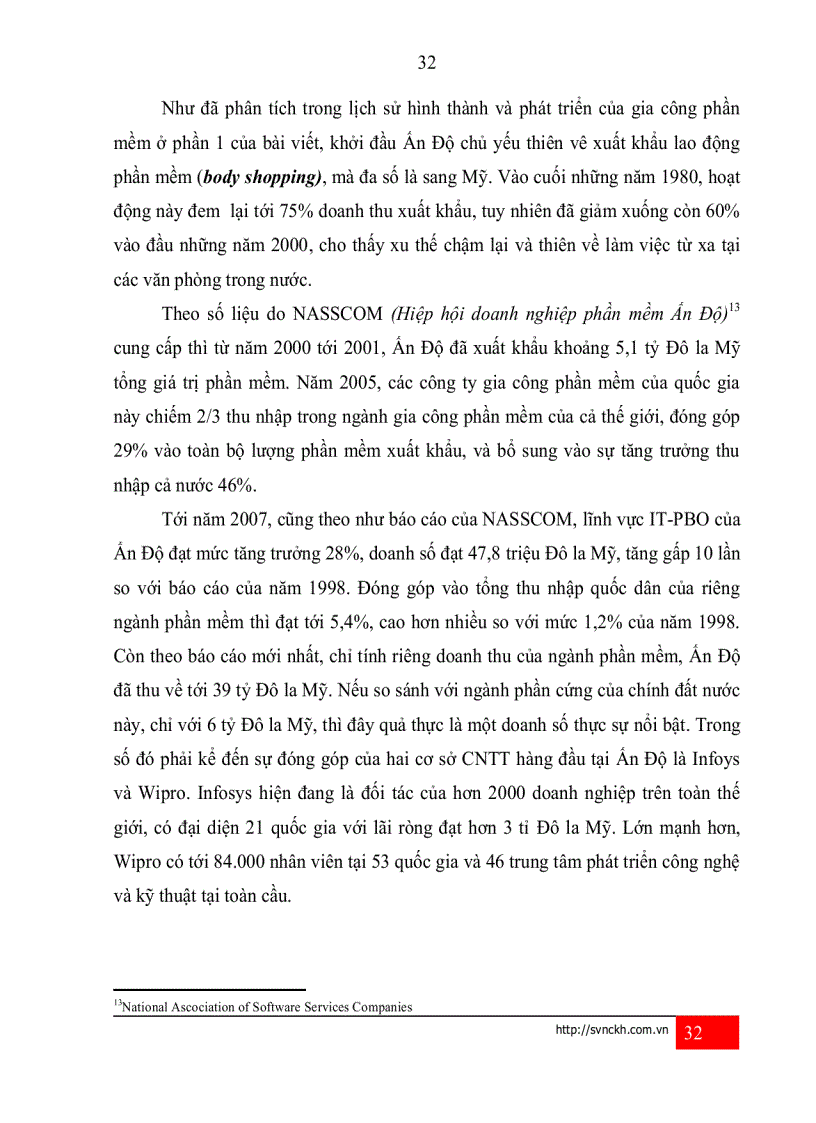 image for page Outsourcing và thực trạng gia công xuất khẩu phần mềm của Việt Nam