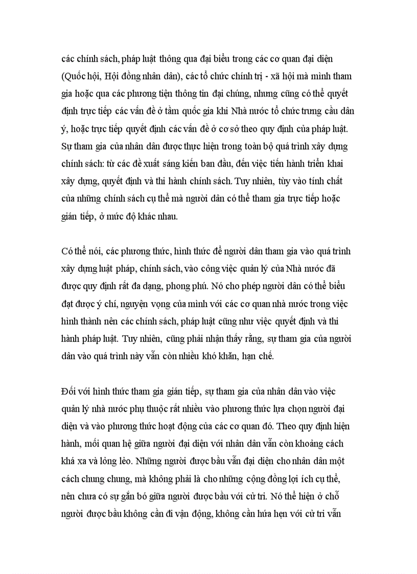 image for page Phân tích nguyên tắc nhân dân lao động tham gia đông đảo vào quản lí hành chính nhà nước Đánh giá việc vận dụng nguyên tắc này trong quản lí hành chính nhà nước ta hiện nay