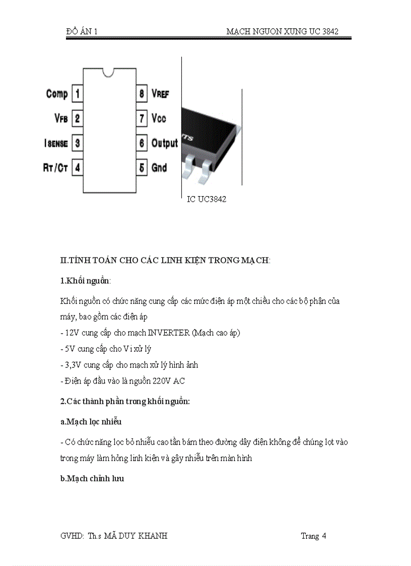 image for page Mạch nguồn xung uc3842