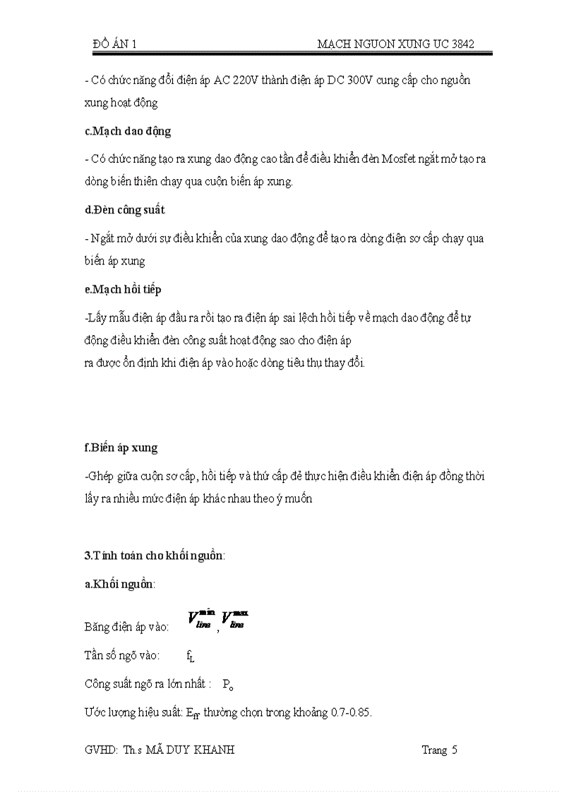 image for page Mạch nguồn xung uc3842