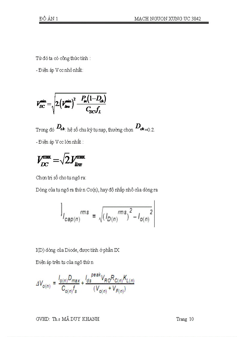 image for page Mạch nguồn xung uc3842
