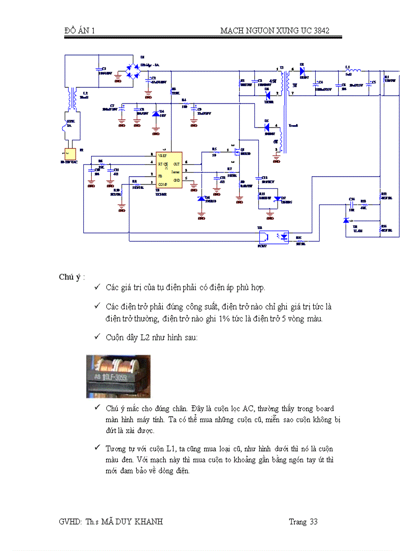 image for page Mạch nguồn xung uc3842