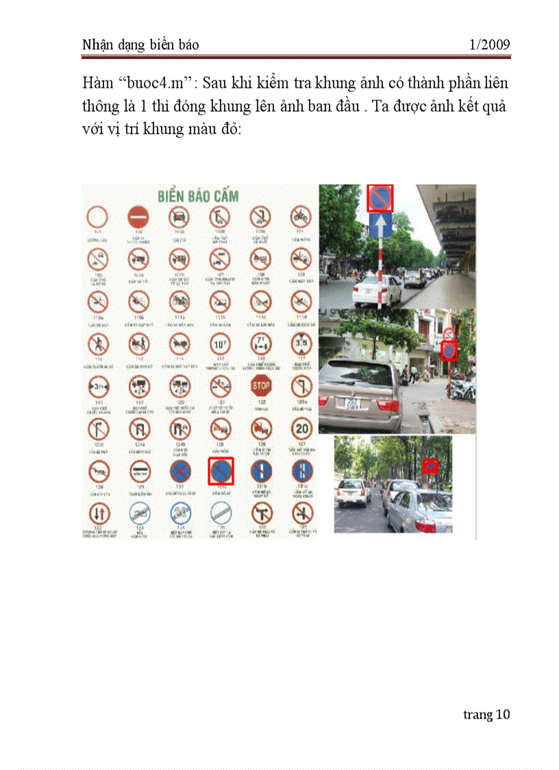 image for page Xử lý ảnh số Nhận dạng và xác định biển báo demo