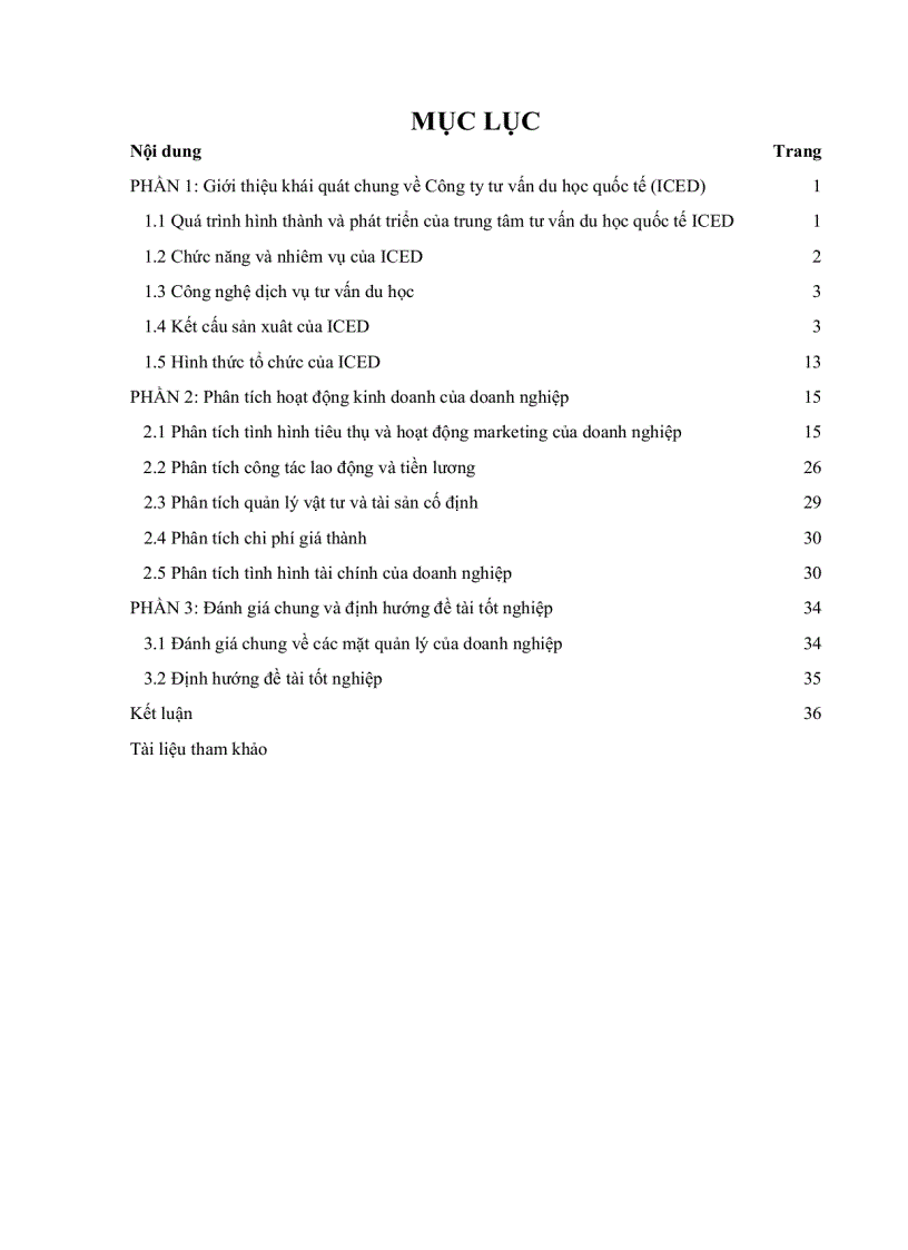 image for page BÁO CÁO THỰC TẬP TỐT NGHIỆP Tại Công ty tư vấn du học quốc tế ICED