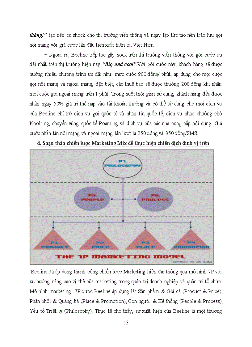 image for page Phân tích sự thành công chiến lược định vị thị trường của beeline việt nam