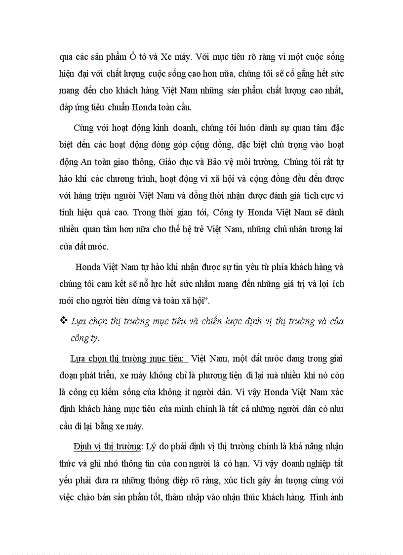 image for page Các bước định giá tại Công ty Honda Việt Nam