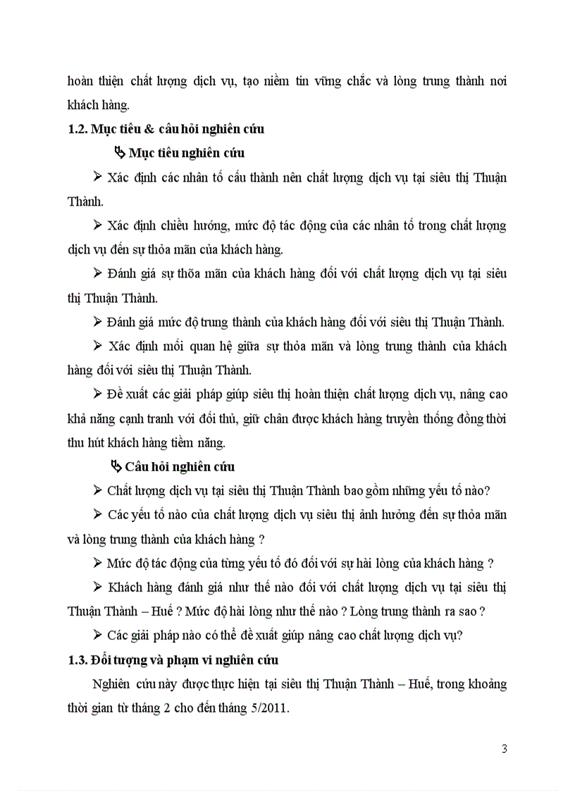 image for page Đánh giá chất lượng dịch vụ tại siêu thị thuận thành Huế