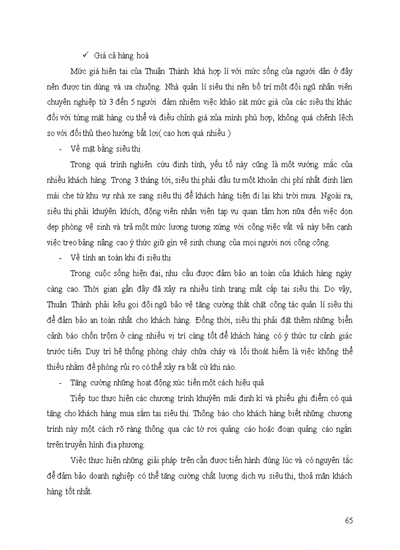 image for page Đánh giá chất lượng dịch vụ tại siêu thị thuận thành Huế