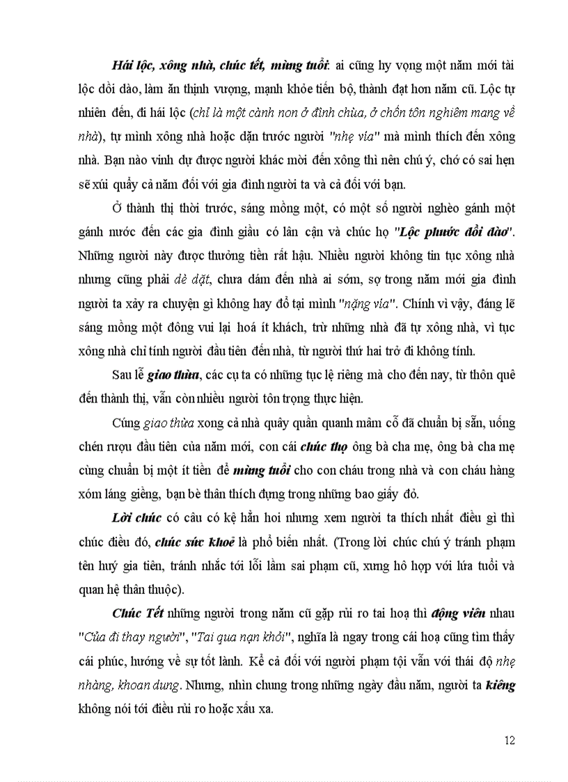 image for page Phong tục trong lễ Tết Nguyên Đán