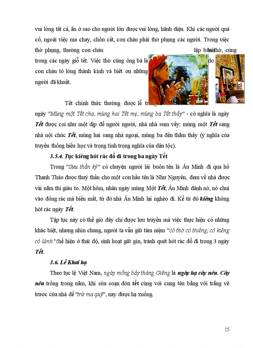 image for page Phong tục trong lễ Tết Nguyên Đán