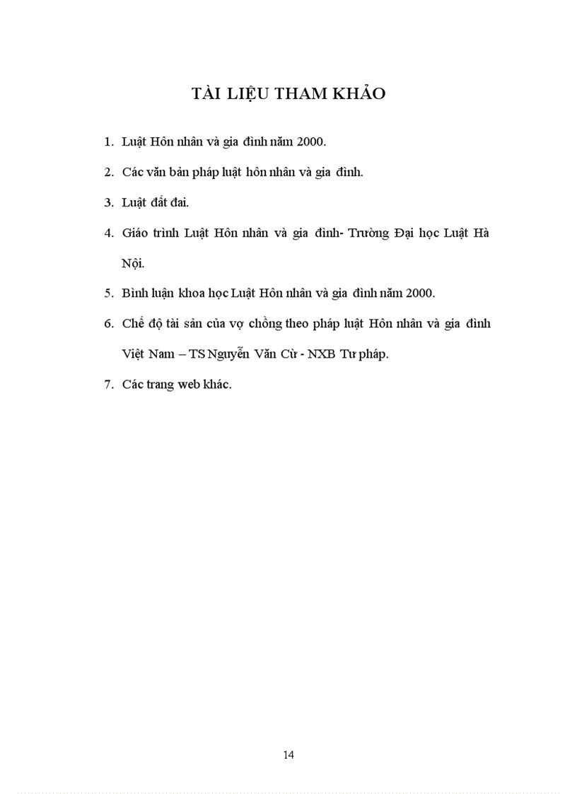 image for page Tiểu luận quyền sử dụng đất của vợ chồng và việc giải quyết các tranh chấp giữa vợ chồng liên quan đến quyền sử dụng đất