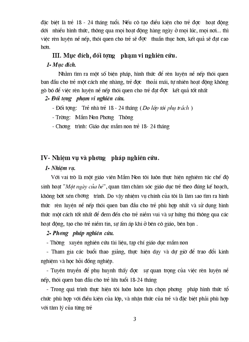 image for page Một số hình thức rèn luyện nề nếp thói quen ban đầu cho trẻ 18 24 tháng