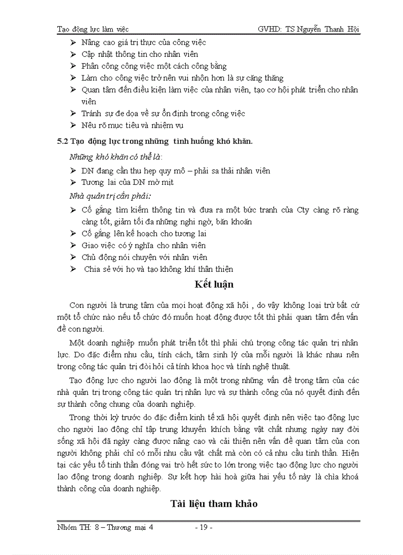 image for page Tạo động lực làm việc