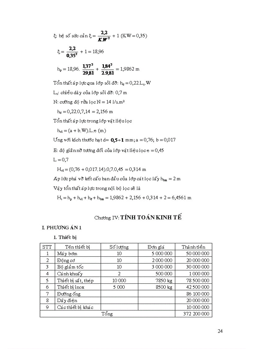 image for page Thiết kế trạm xử lý nước cấp quận 2 TP HCM công suất 2500 m3 ngđ