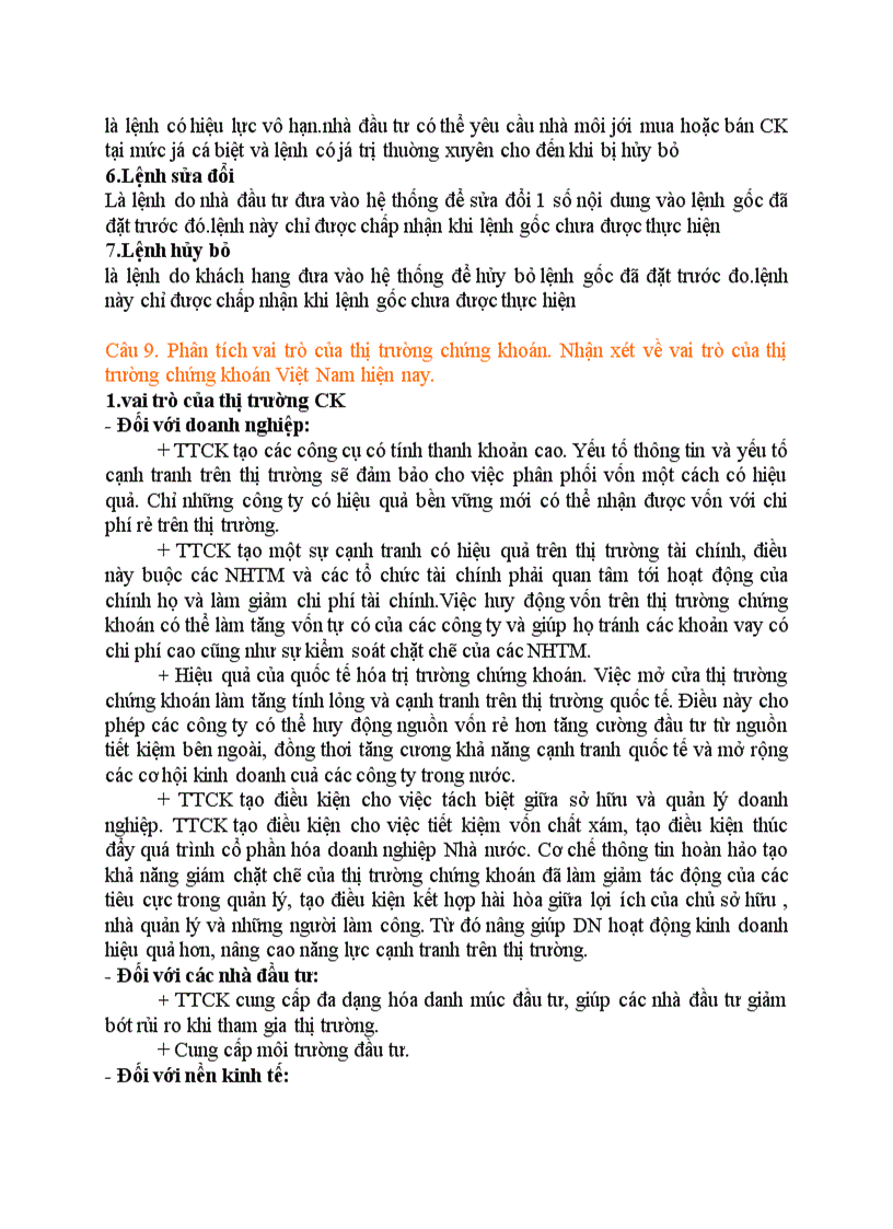 image for page Phân tích mối quan hệ giữa thị trường sơ cấp và thứ cấp