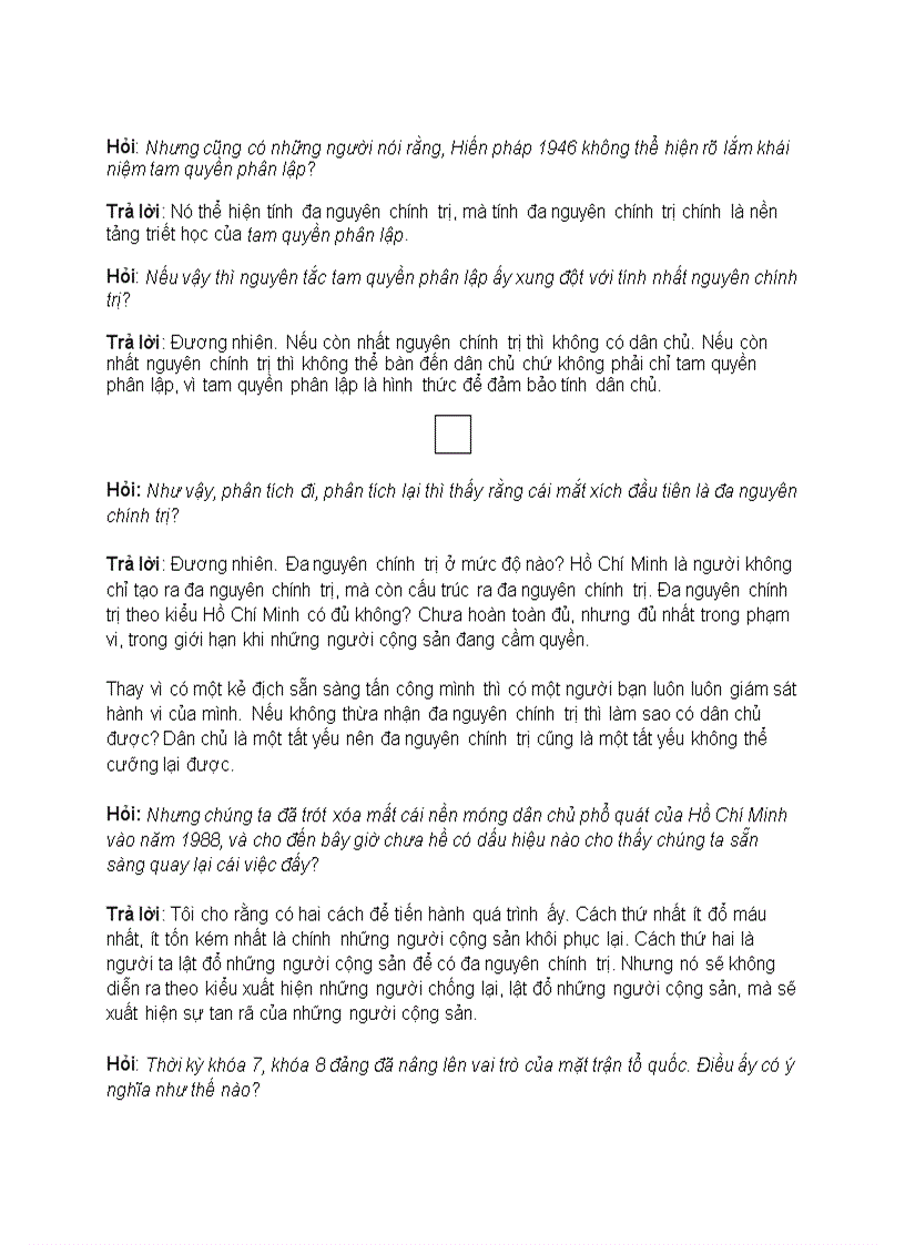 image for page Ba cấp độ của Dân chủ