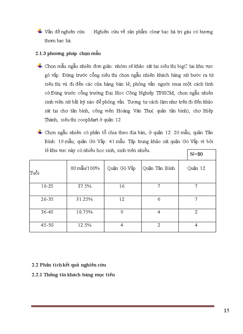 image for page Nghiên cứu về hành vi và thái độ của người tiêu dùng đối với sản phẩm clear bạc hà