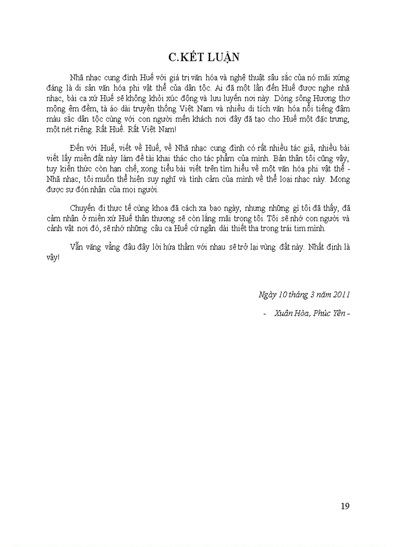 image for page Tiểu luận nhã nhạc cung đình DHSP2