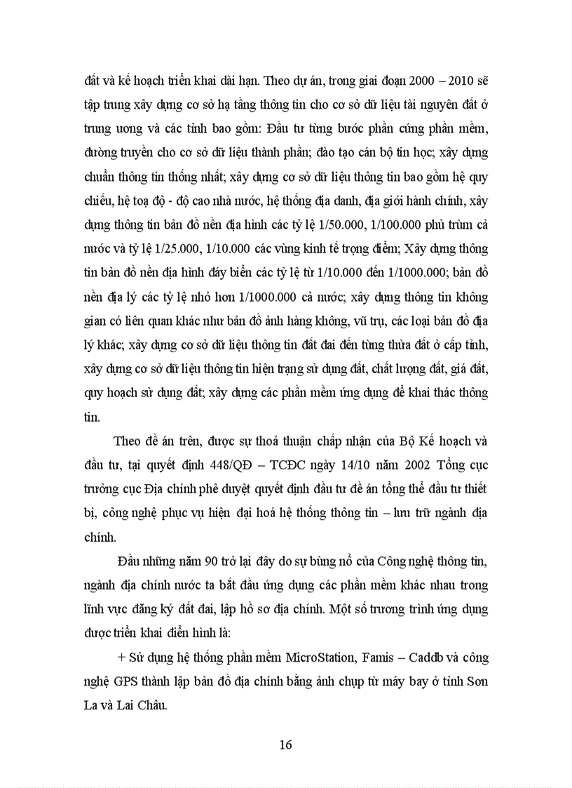 image for page Ứng dụng hệ thống định vị toàn cầu GPS hệ thống thông tin địa lý GIS trong việc theo dõi biến động chỉnh lý thông tin và xây dựng cơ sở dữ liệu đất Lâm nghiệp khu vực nghiên cứu thực
