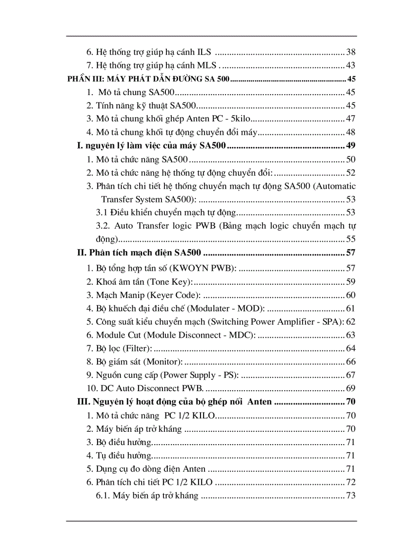 Hệ thống thông tin dẫn đường cho ngành hàng không