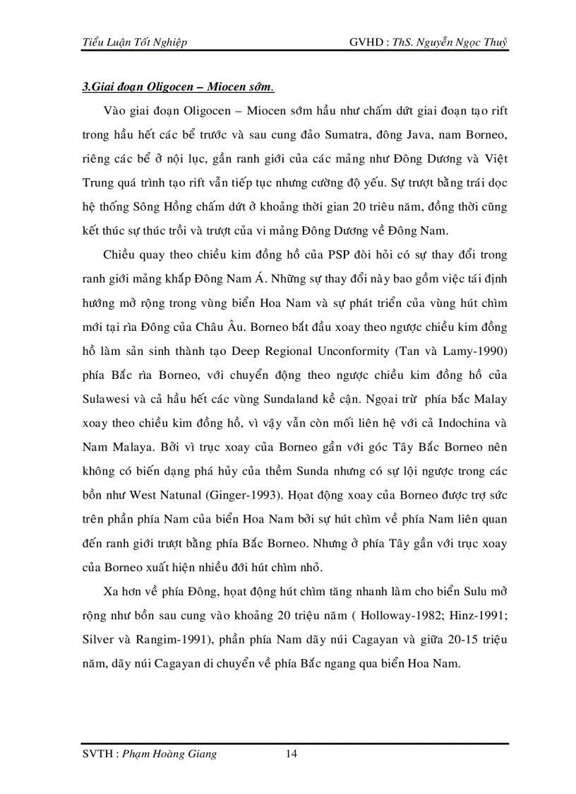 image for page Đặc điểm kiến tạo khu vực đông nam á và sự phát triển các bồn dầu khí đệ tam tiêu biểu thuộc thềm lục địa nam việt nam