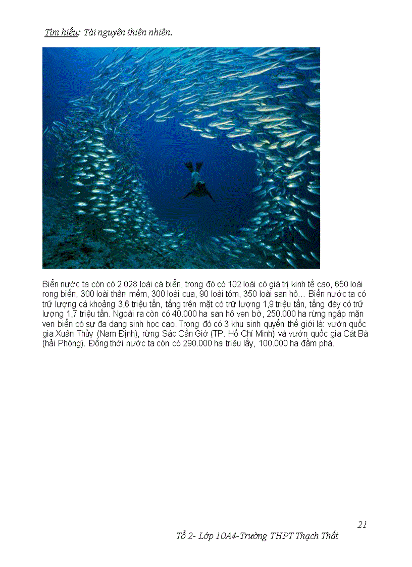 image for page Tài nguyên thiên nhiên