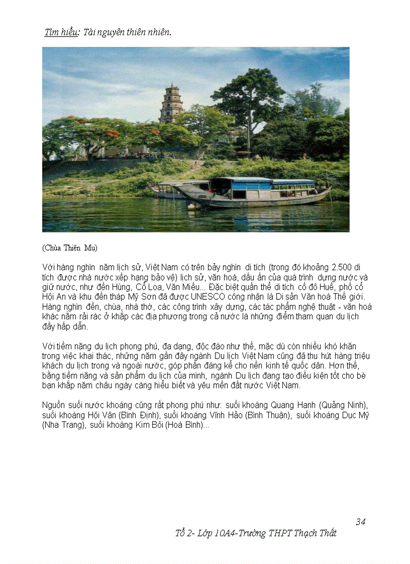 image for page Tài nguyên thiên nhiên