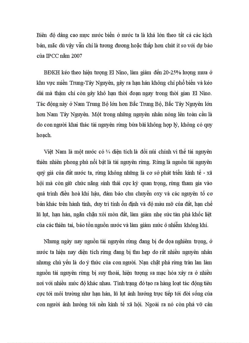 image for page Thu thập tài liệu về biến đổi khí hậu toàn cầu và ảnh hưởng của biến đổi khí hậu đến sự suy thoái các nguồn tài nguyên thiên nhiên và đói nghèo ở Việt Nam