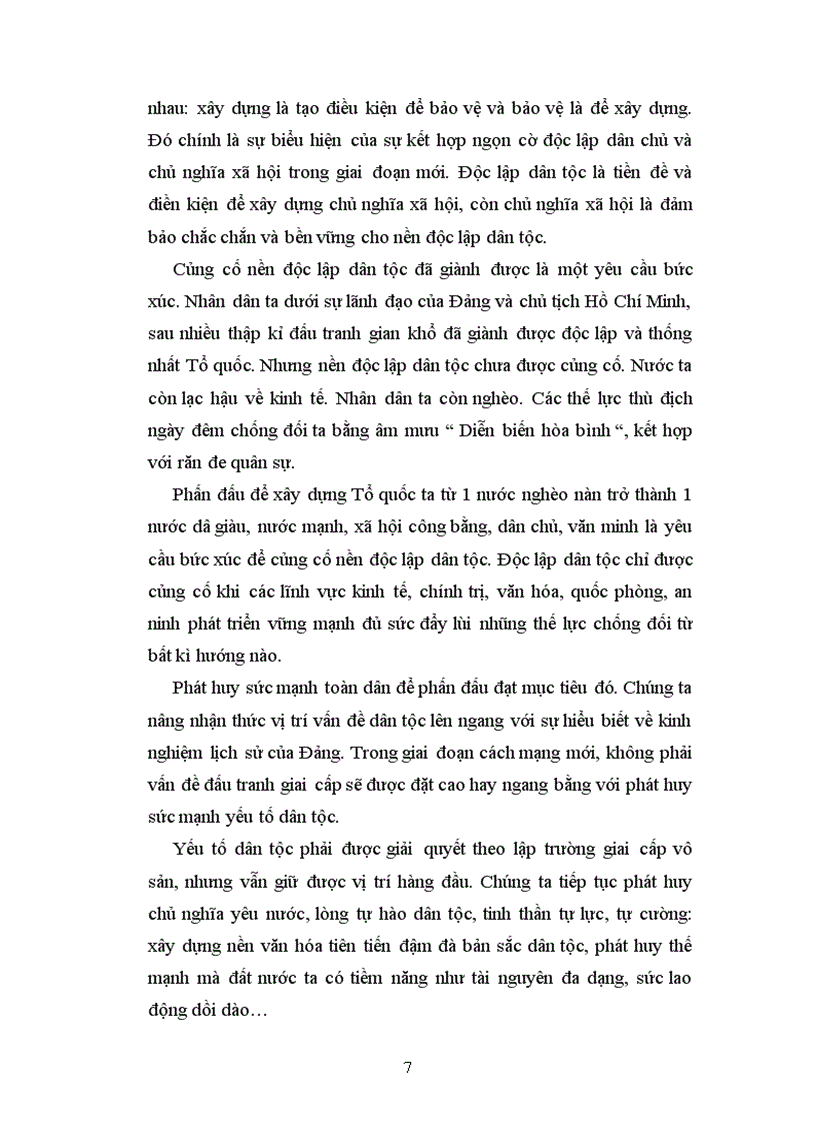 image for page Độc lập dân tộc gắn liền với CNXH là sự lựa chọn duy nhất đúng đắn của cách mạng Việt Nam